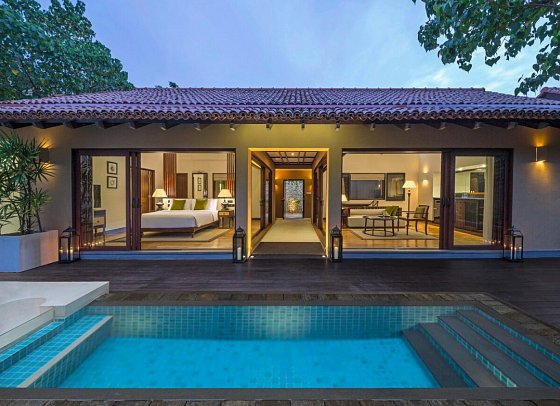 Anantara Kalutara Resort - Wohnbeispiel One Bedroom Pool Villa (Zimmercodierung VX1)