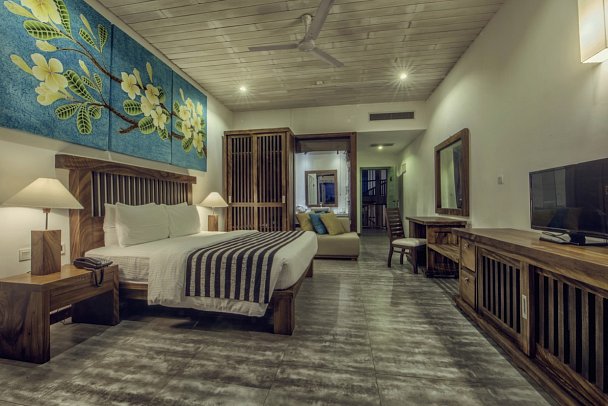 Suriya Resort & Spa - Wohnbeispiel Deluxe-Zimmer (Zimmercodierung UD1)