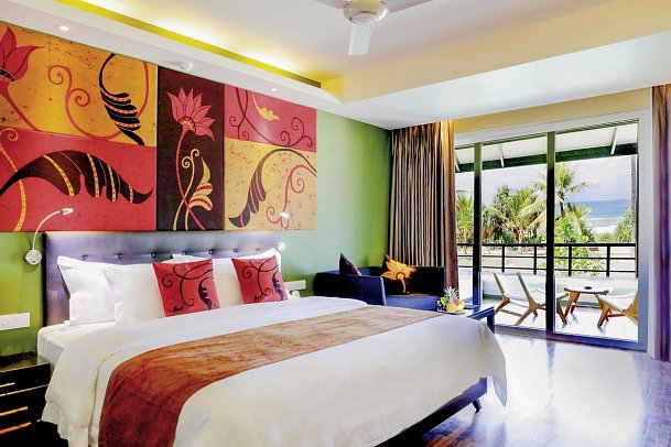 NH Bentota Ceysands Resort - Wohnbeispiel Deluxe Ocean View (Zimmercodierung UDM)