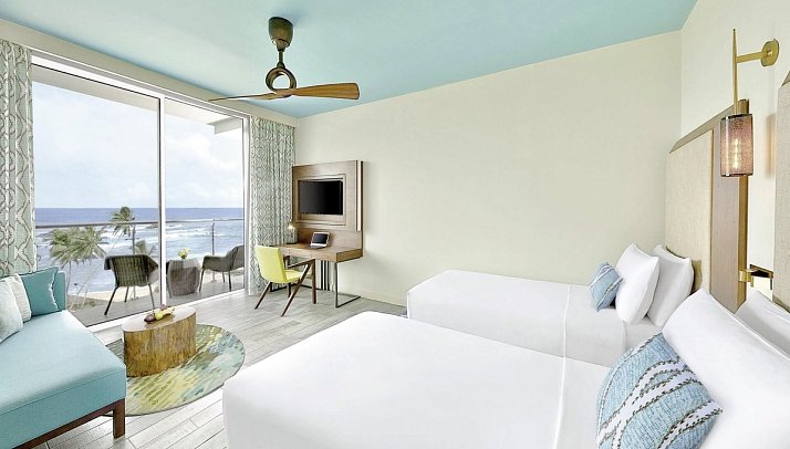 Radisson Blu Resort, Galle - Wohnbeispiel Premium Room Sea View (Zimmercodierung UBM)
