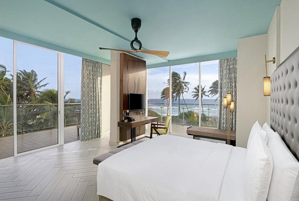 Radisson Blu Resort, Galle - Wohnbeispiel Junior Suite (Zimmercodierungen JB1 & JB2)
