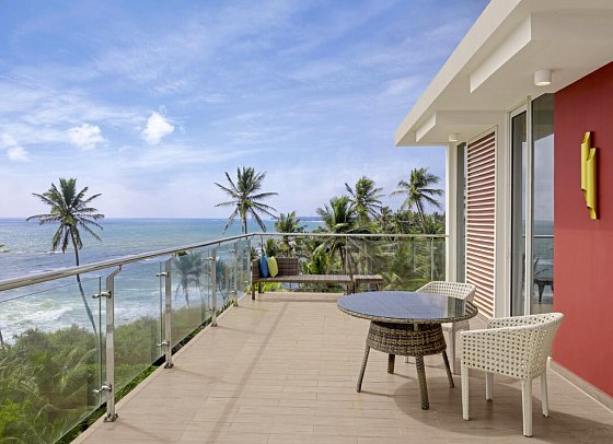 Radisson Blu Resort, Galle - Wohnbeispiel Junior Suite (Zimmercodierungen JB1 & JB2)