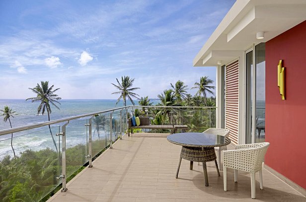 Radisson Blu Resort, Galle - Wohnbeispiel Junior Suite (Zimmercodierungen JB1 & JB2)