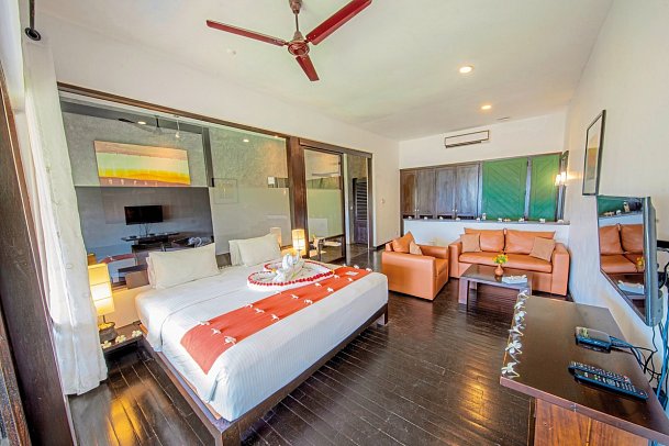 Temple Tree Resort & Spa - Wohnbeispiel Deluxe Ocean View (Zimmercodierung UD1)