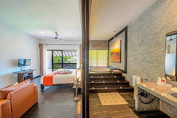 Temple Tree Resort & Spa - Wohnbeispiel Deluxe Ocean View (Zimmercodierung UD1)