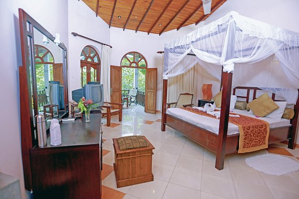 Bentota Village - Wohnbeispiel Super Deluxe-Zimmer (Zimmercodierung US5)