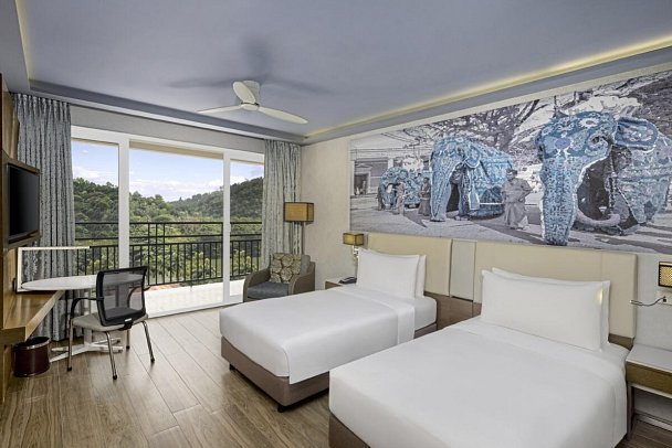 Radisson Hotel Kandy - Wohnbeispiel Deluxe Lake View (Zimmercodierung UDI)