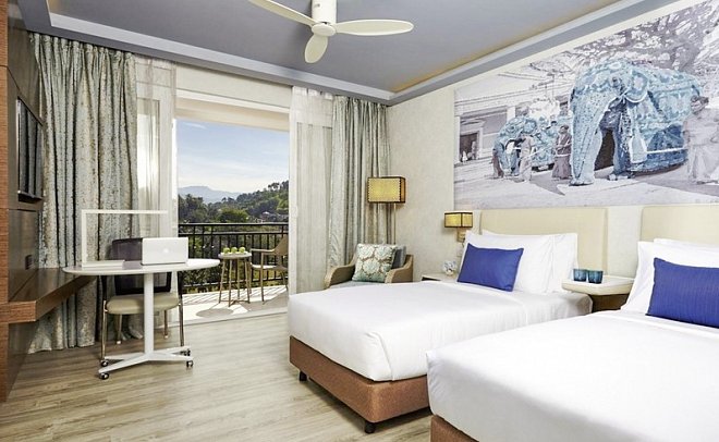 Radisson Hotel Kandy - Wohnbeispiel Deluxe-Zimmer (Zimmercodierungen UD1 & UDI)