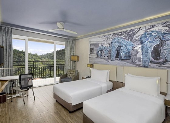 Radisson Hotel Kandy - Wohnbeispiel Deluxe Lake View (Zimmercodierung UDI)