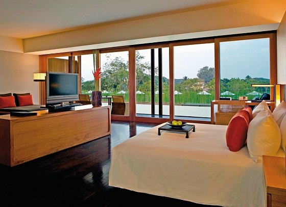 Anantara Chiang Mai Resort - Wohnbeispiel Lanna River View Suite (Zimmercodierung WB2)