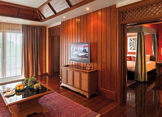 RatiLanna Riverside Spa Resort Chiang Mai - Wohnbeispiel Executive Suite (Zimmercodierung WT1)