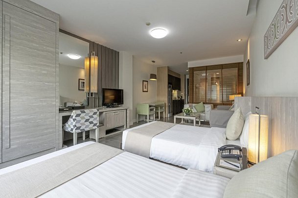 Kantary Hills Chiang Mai - Wohnbeispiel Studio Suite (Zimmercodierung SB1)