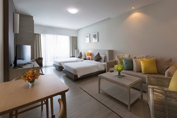 Kantary Hills Chiang Mai - Wohnbeispiel Studio Suite (Zimmercodierung SB1)