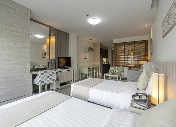 Kantary Hills Hotel & Serviced Apartments, Chiang Mai - Wohnbeispiel Studio Suite (Zimmercodierung SB1)