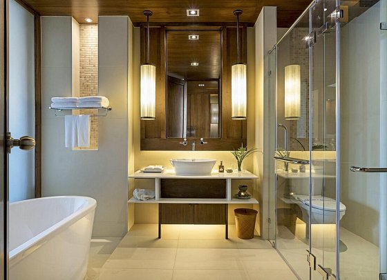 Panviman Chiang Mai Spa Resort - Badbeispiel Sky Mountain Deluxe (Zimmercodierung UD4)