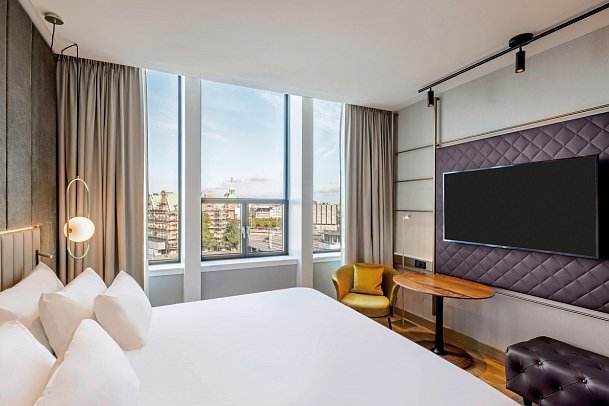 NH Collection Copenhagen - Wohnbeispiel Doppelzimmer Superior (Zimmercodierung DS1)