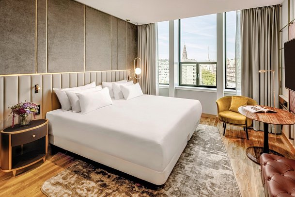 NH Collection Copenhagen - Wohnbeispiel Doppelzimmer Superior (Zimmercodierung DS1)