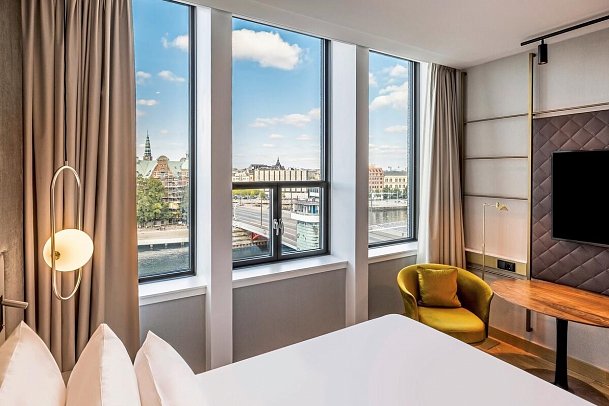 NH Collection Copenhagen - Wohnbeispiel Doppelzimmer Superior (Zimmercodierung DS1)