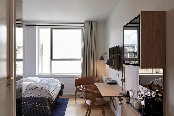 Copenhagen Strand - Wohnbeispiel Doppelzimmer Standard (Zimmercodierung DG1)