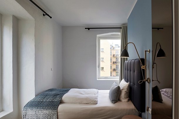 Copenhagen Strand - Wohnbeispiel Einzelzimmer Standard (Zimmercodierung EG1)