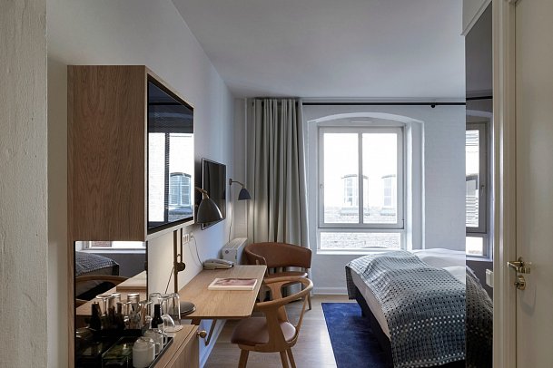 Copenhagen Strand - Wohnbeispiel Doppelzimmer Standard (Zimmercodierung DG1)