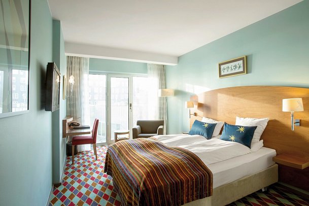 Tivoli Hotel - Wohnbeispiel Doppelzimmer Standard (Zimmercodierung DG1)