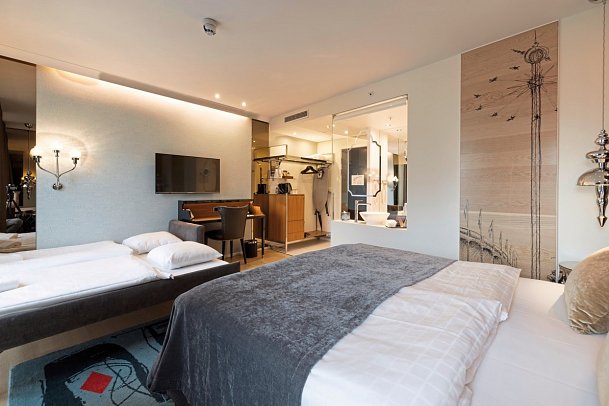 Tivoli Hotel - Wohnbeispiel Familienzimmer (Zimmercodierung FB1)