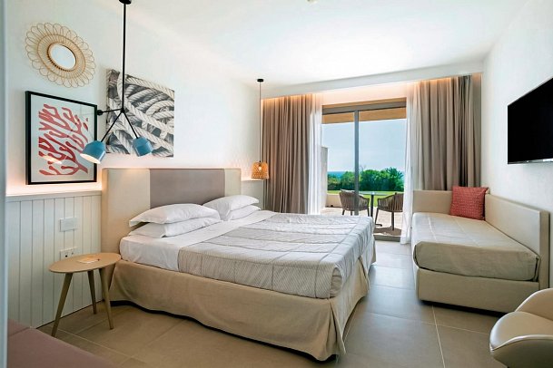 Mangia's Torre del Barone Resort - Wohnbeispiel Doppelzimmer Superior (Zimmercodierung DS1)