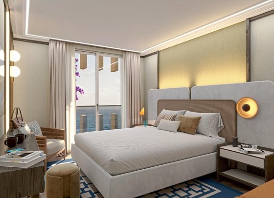 UNAHOTELS Capotaormina - Wohnbeispiel Doppelzimmer Prestige (Zimmercodierung DO1)