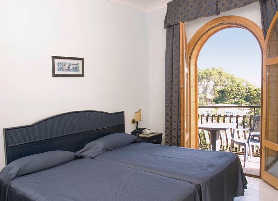 Ipanema - Wohnbeispiel Doppelzimmer seitl. Meerblick (Zimmercodierung DBN)
