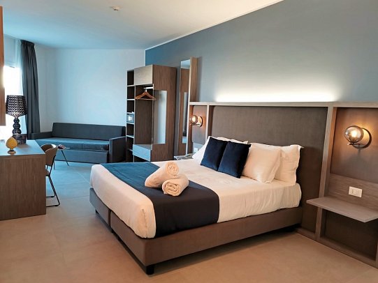 Resort La Battigia Beach & Spa - Wohnbeispiel Doppelzimmer Bestpreis (Zimmercodierung DP1)