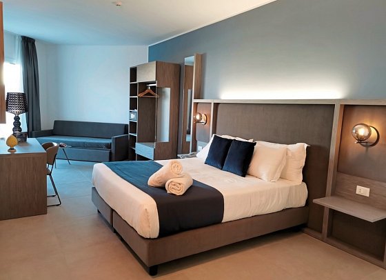 Resort La Battigia Beach & Spa - Wohnbeispiel Doppelzimmer Bestpreis (Zimmercodierung DP1)