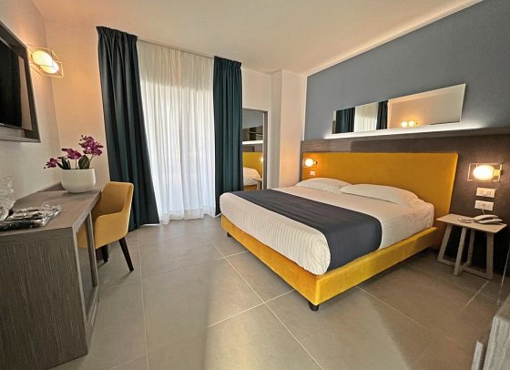 Resort La Battigia Beach & Spa - Wohnbeispiel Doppelzimmer Komfort (Zimmercodierung DF1)