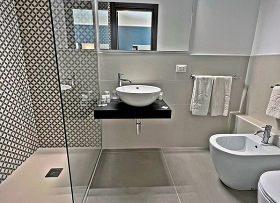 Resort La Battigia Beach & Spa - Wohnbeispiel Doppelzimmer Komfort (Zimmercodierung DF1)