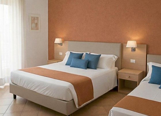 Delfino Beach - Wohnbeispiel Doppelzimmer Superior (Zimmercodierung DS1)