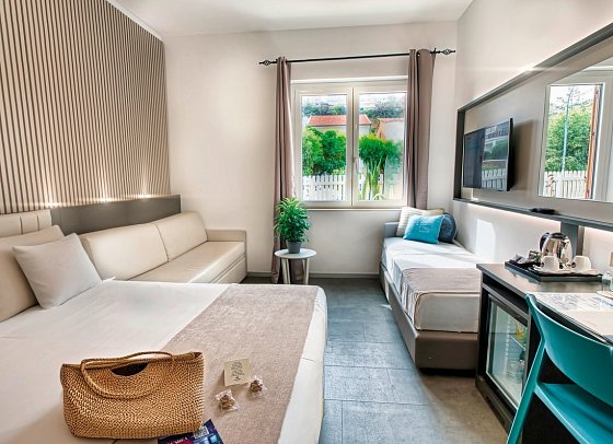 La Battigia - Wohnbeispiel Dreibettzimmer (Zimmercodierung DB2)