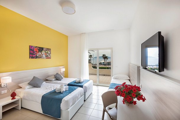 CDSHotels Terrasini - Citta del Mare - Wohnbeispiel Doppelzimmer Superior Meerblick (Zimmercodierung DSM)