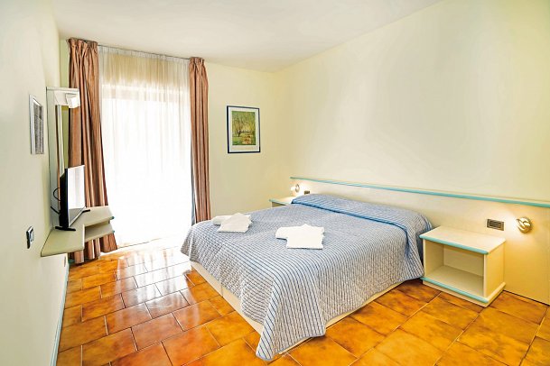 San Pietro - Wohnbeispiel Doppelzimmer Balkon (Zimmercodierung DB2)
