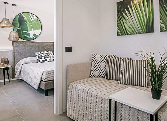Mangia's Himera Resort - Wohnbeispiel Junior Suite (Zimmercodierung JB1)