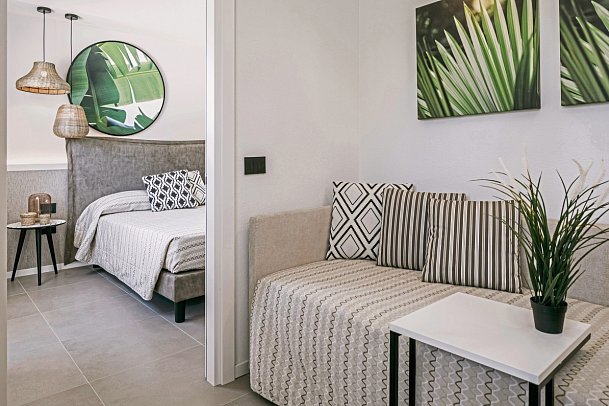 Mangia's Himera Resort - Wohnbeispiel Junior Suite (Zimmercodierung JB1)