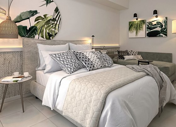 Mangia's Himera Resort - Wohnbeispiel Doppelzimmer Deluxe (Zimmercodierung DD1)