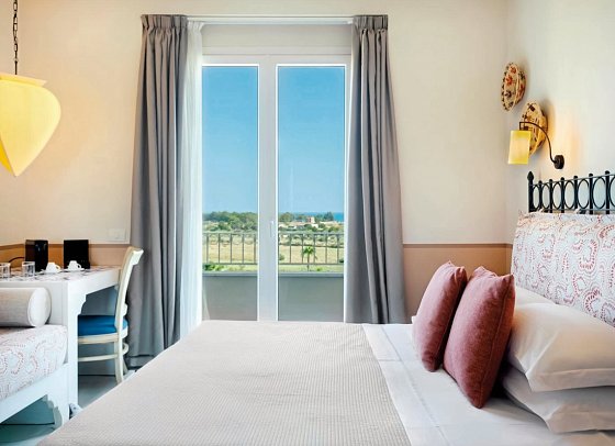 Mangia’s Selinunte Resort - Wohnbeispiel Doppelzimmer Superior Meerblick (Zimmercodierung DSM)