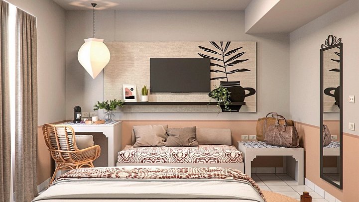 Mangia’s Selinunte Resort - Wohnbeispiel Suite (Zimmercodierung WB1)