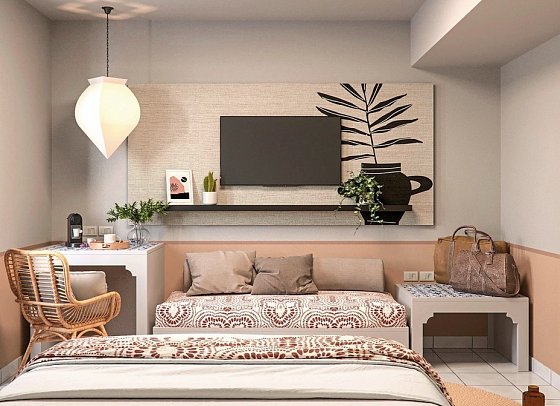 Mangia’s Selinunte Resort - Wohnbeispiel Suite (Zimmercodierung WB1)