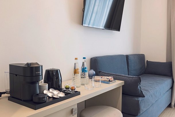 Selinunte Boutique Hotel - Wohnbeispiel Doppelzimmer Superior (Zimmercodierung DS1)