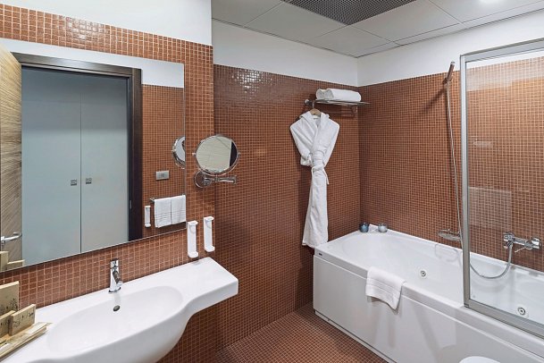 Selinunte Boutique Hotel - Wohnbeispiel Doppelzimmer Deluxe (Zimmercodierung DD1)