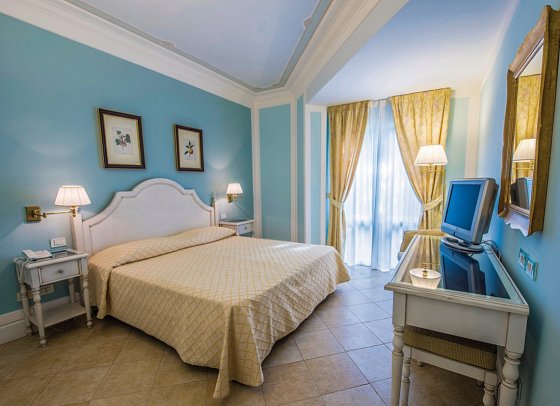 Villa Daphne - Wohnbeispiel Doppelzimmer Superior (Zimmercodierung DS1)