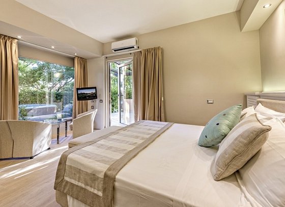MClub Acacia Resort - Wohnbeispiel Doppelzimmer Superior Poolblick (Zimmercodierung DSP)