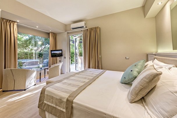 MClub Acacia Resort - Wohnbeispiel Doppelzimmer Superior Poolblick (Zimmercodierung DSP)