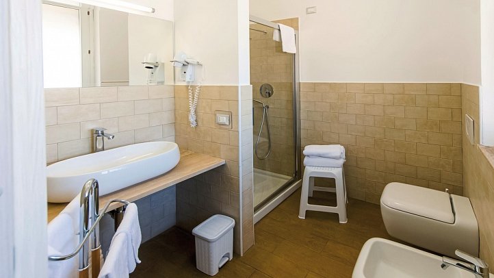 Dolcestate - Wohnbeispiel Doppelzimmer (Zimmercodierungen DB1, DB2, DB3 & DE1)